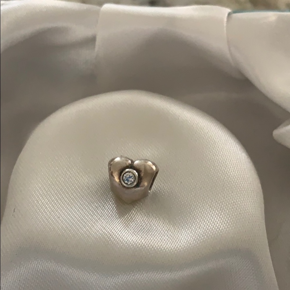 Authentic Pandora charm heart